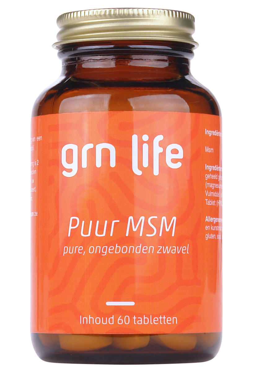 GRN LIFE Puur MSM - 1000mg - 60 caps