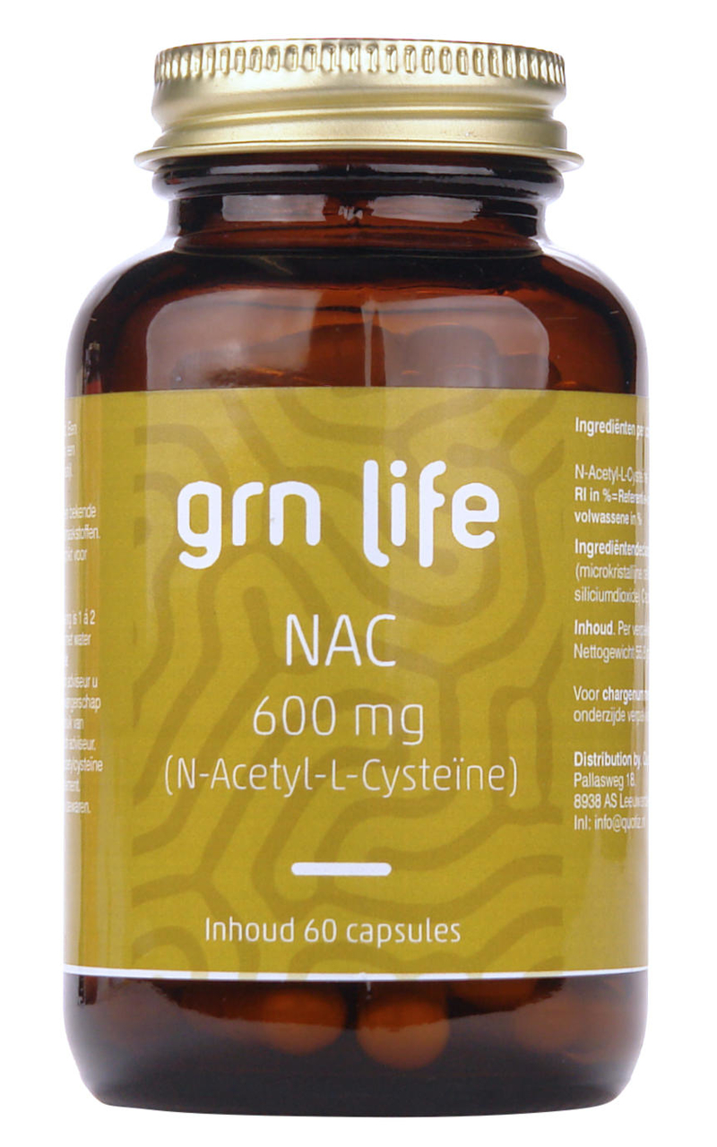 GRN LIFE NAC (N-Acetyl-L-Cysteïne) - 600mg - 60 caps