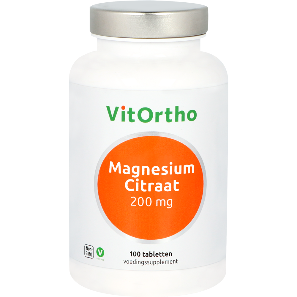 Magnesium Citraat 100 tabletten Vitortho