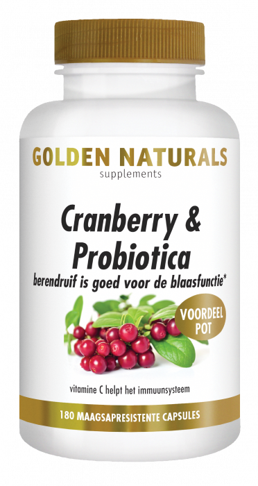 Golden Naturals Cranberry & Probiotica