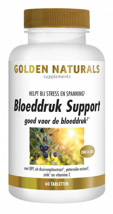 Golden Naturals Bloeddruk Support 60caps