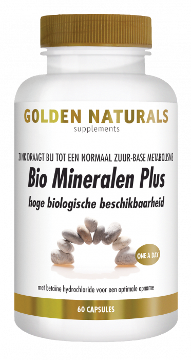 Golden Naturals Bio Mineralen Plus 60Vcaps