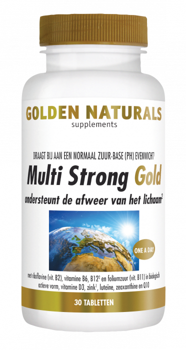 Multi Strong Gold 30 tabletten Golden Naturals