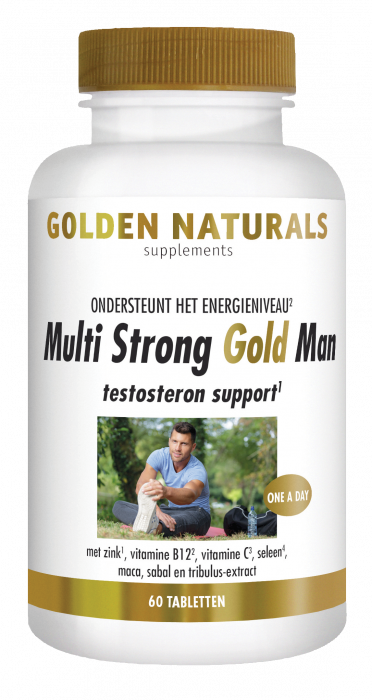 Golden Naturals Multi Strong Gold Man 60 Tabletten