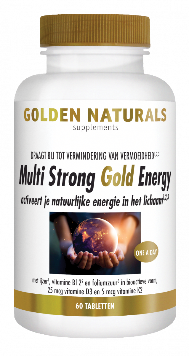Golden Naturals Multi Strong Energy 60 tabletten