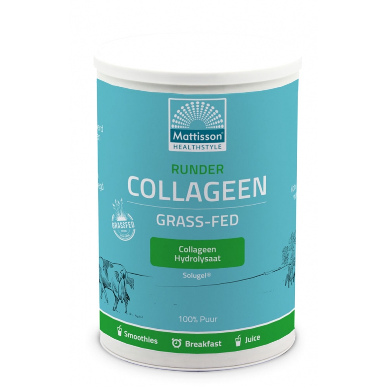 Runder Collageen Poeder Solugel® Grass-Fed 300 g- Mattisson