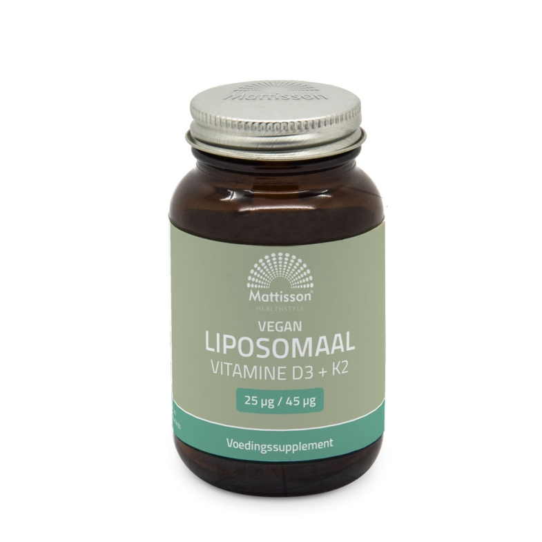 Vegan Liposomaal Vitamine D3 K2 - 60 capsules - Mattisson