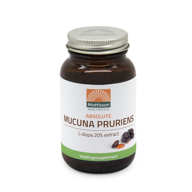 Mucuna tabletten - 20% L-dopa extract - 120 tabletten - Mattisson
