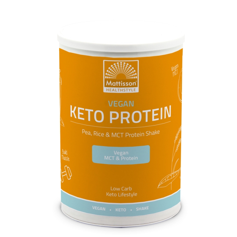 Vegan Keto Proteïne Shake - Erwten, rijst & MCT - 350 g - Mattisson