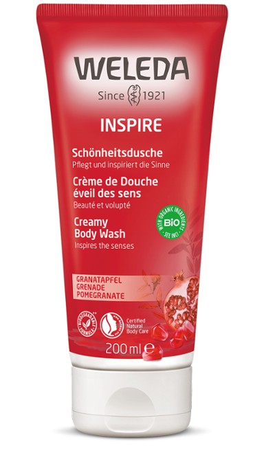 Granaatappel Inspire Douchecrème - 200ml - Weleda