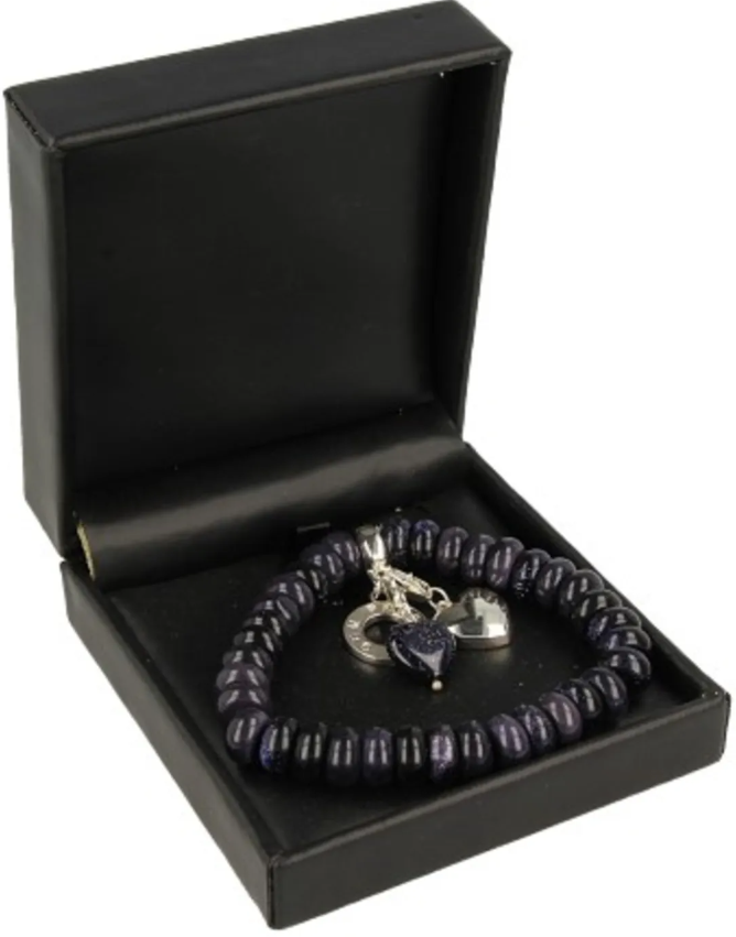 Ruby Mania Armband Blaufluss