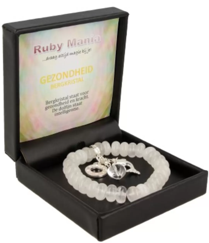 Ruby Mania Armband Bergkristal Rond