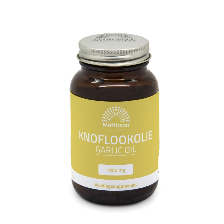 Knoflookolie 1000mg - 60 capsules - Mattisson