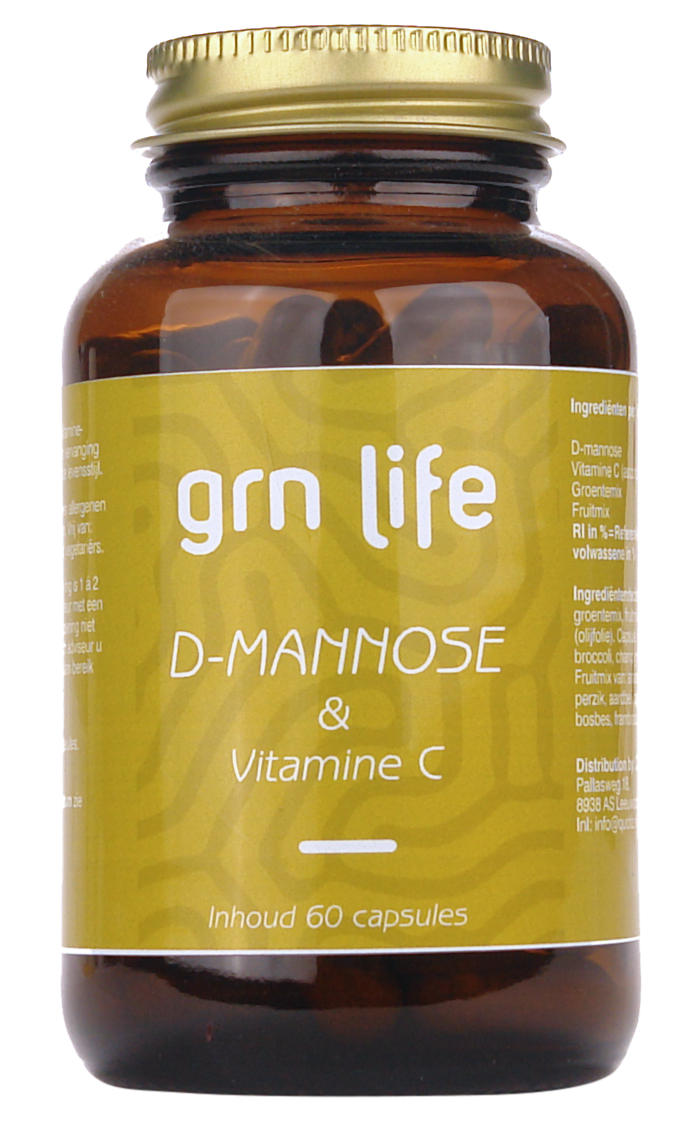 GRN LIFE D-Mannose & Vitamine C - 60caps