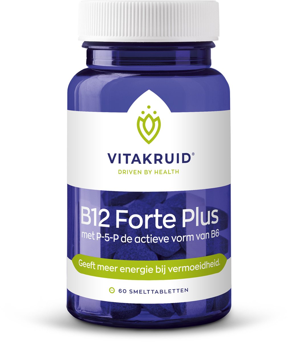 B12 Forte Plus met P-5-P - 60tabl - Vitakruid