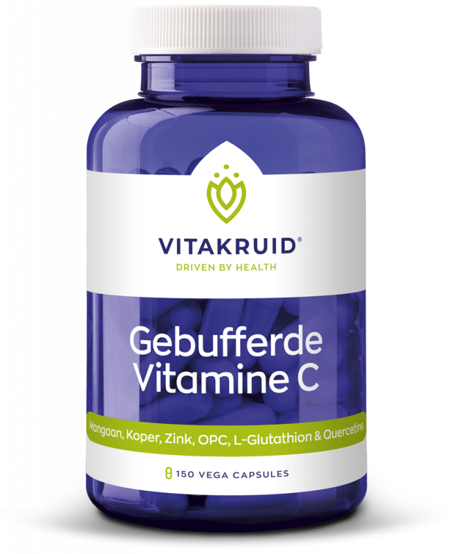Gebufferde Vitamine C  - 150Vcaps - Vitakruid