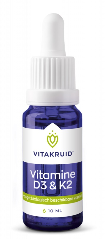Vitamine D3 & K2- 10ml - Vitakruid
