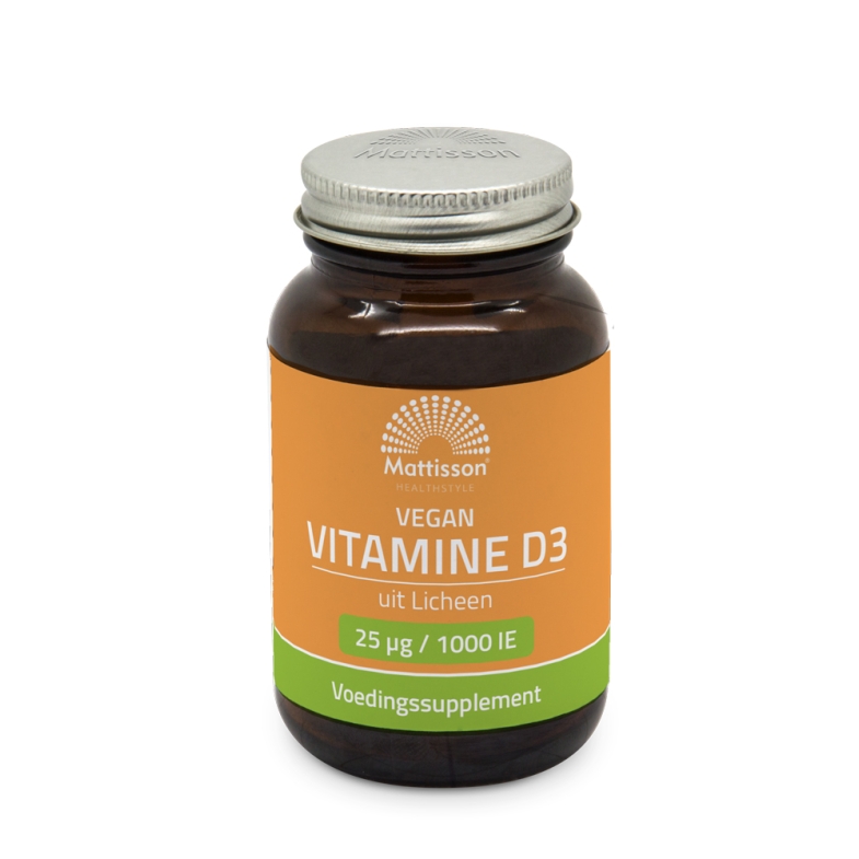 Vegan Vitamine D3 25mcg - 120 capsules - Mattisson