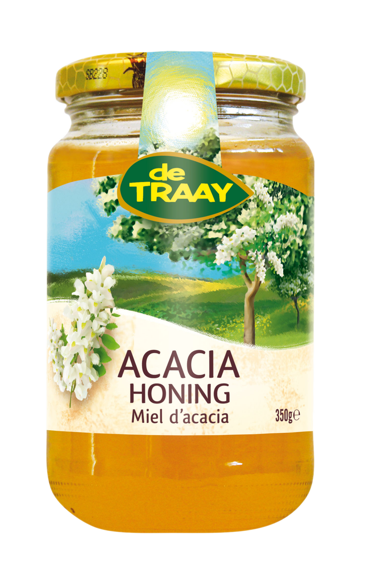 Acaciahoning - 900 gram - De Traay