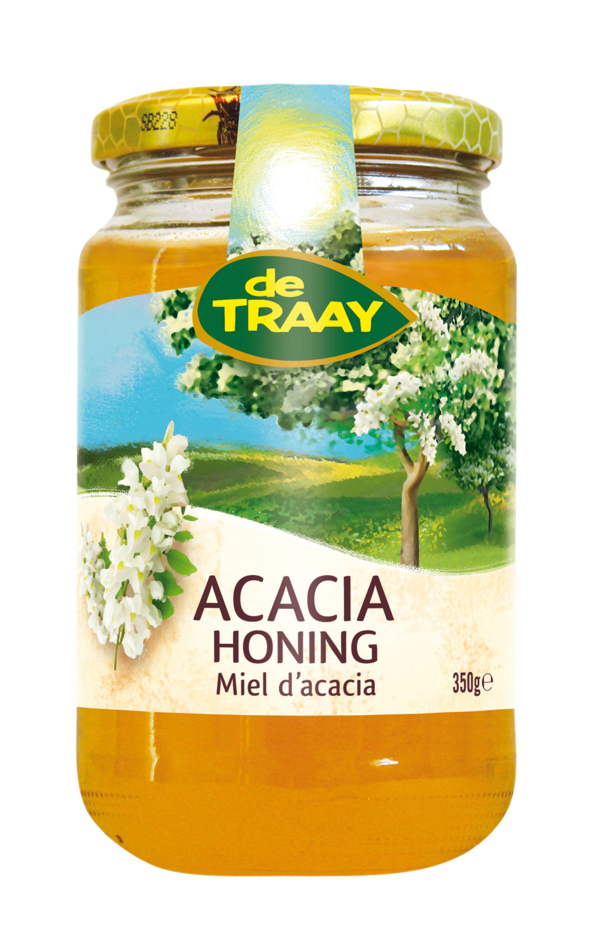 Acaciahoning - 350 gram - De Traay