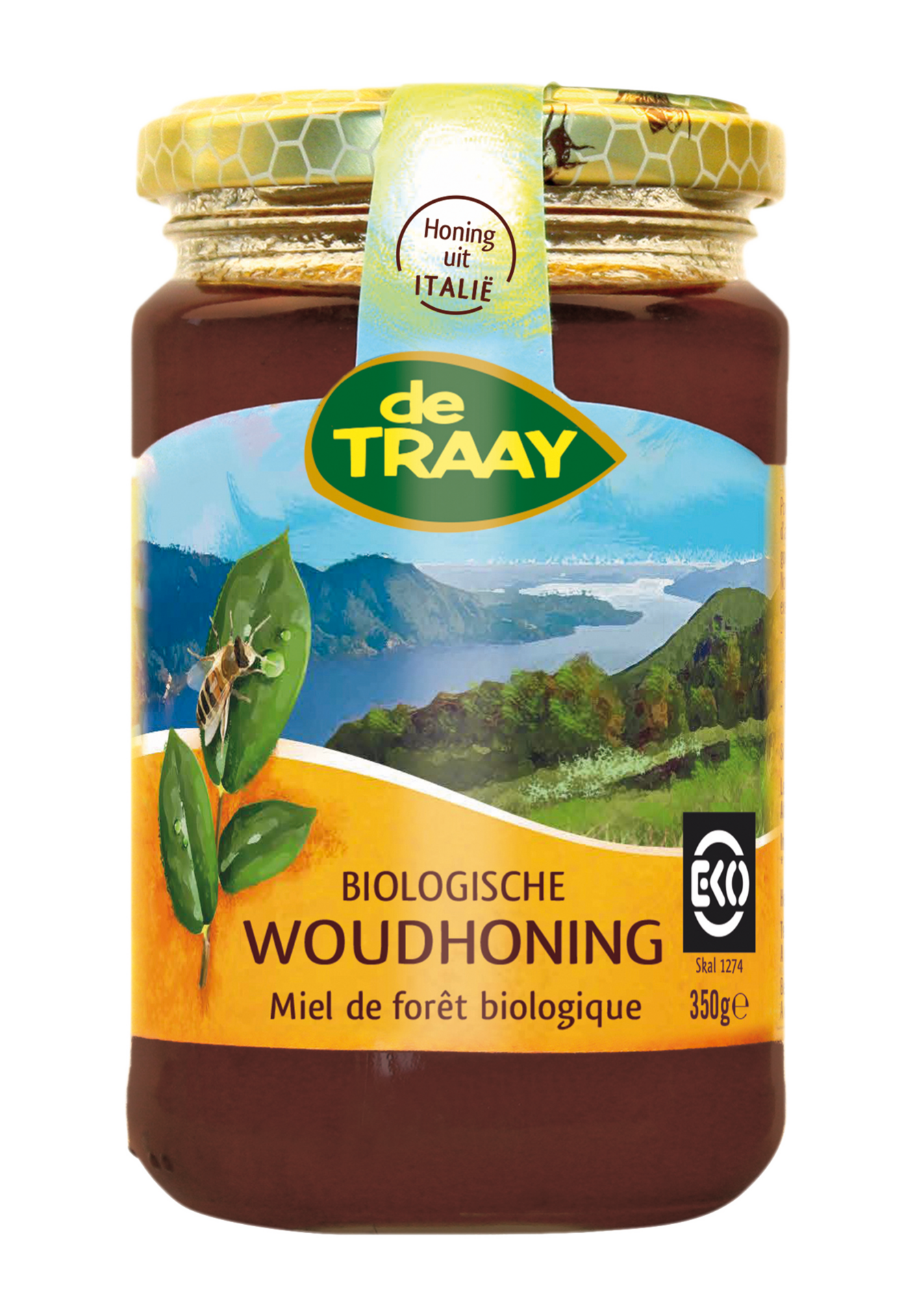 Woudhoning BIO - 350 gram - De Traay