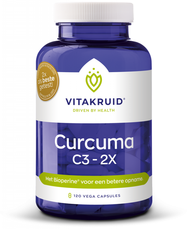 Curcuma C3 2x - 120 capsules - Vitakruid
