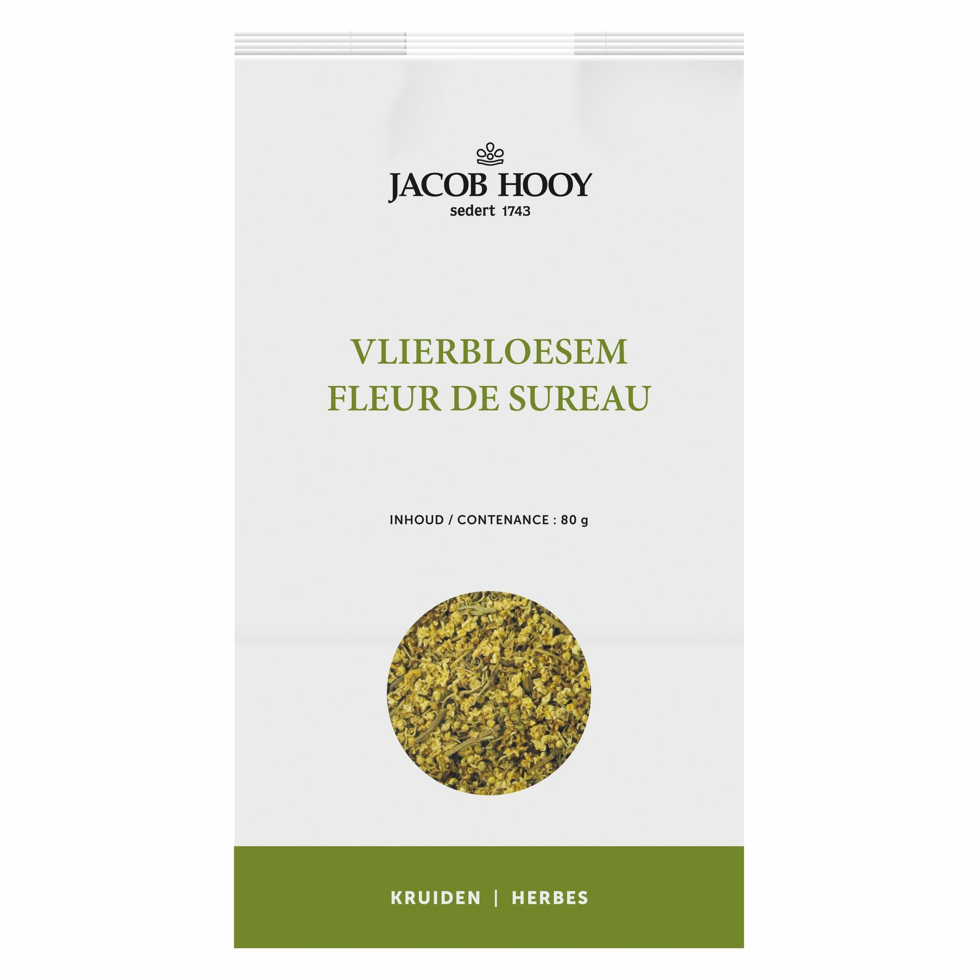 Vlierbloesem - 80 gram - Jacob Hooy
