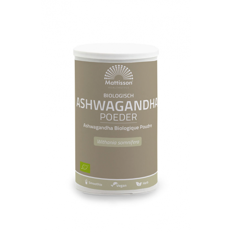 Organic Ashwagandha powder – 200g - Mattisson