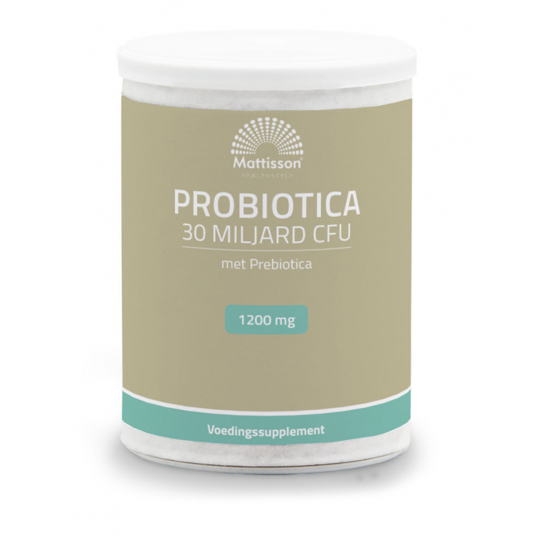 Pre- & Probiotica 30 miljard CFU - 125 gram - Mattisson