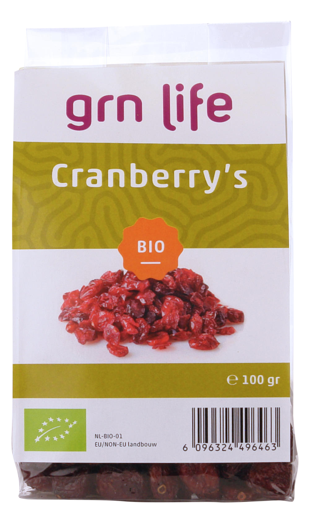 Biologische Cranberry's