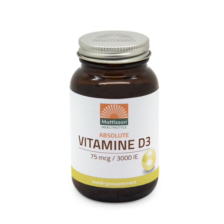 Vegan vitamine D3 - 75 mcg – 240 capsules - Mattisson