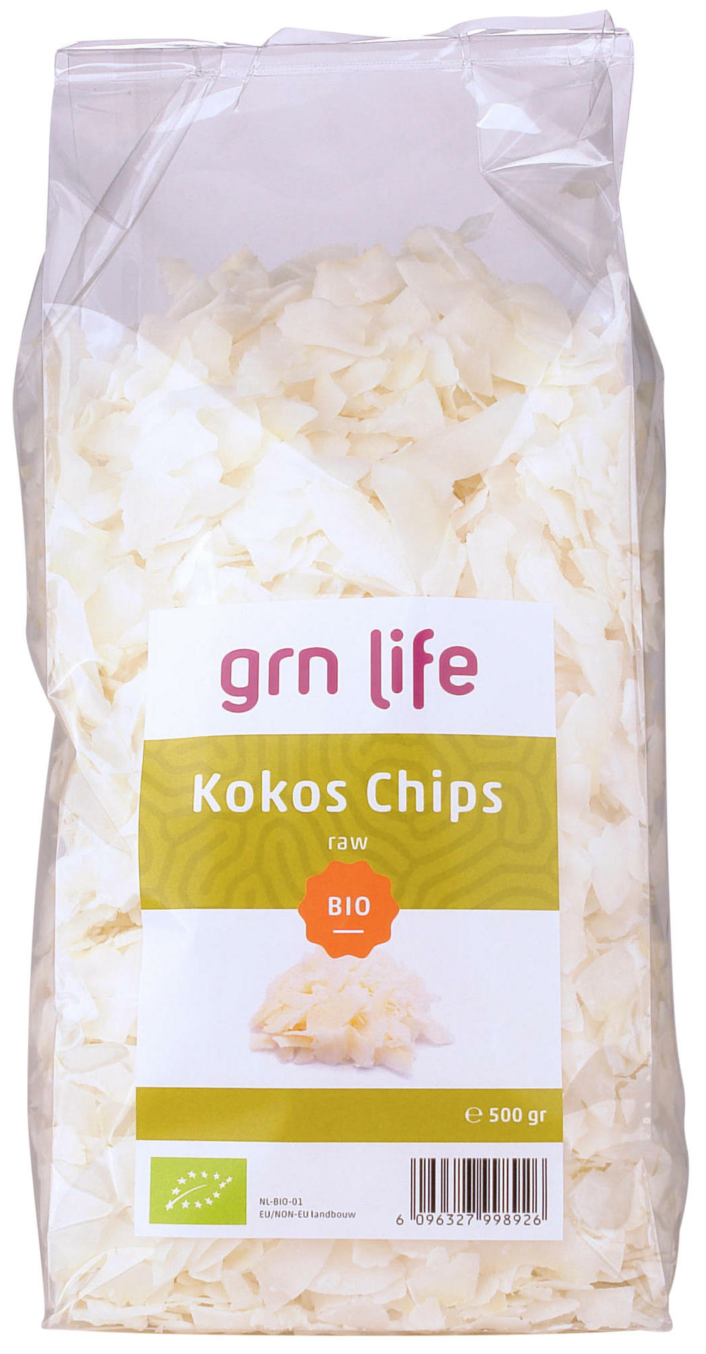 Biologische Kokos Chips