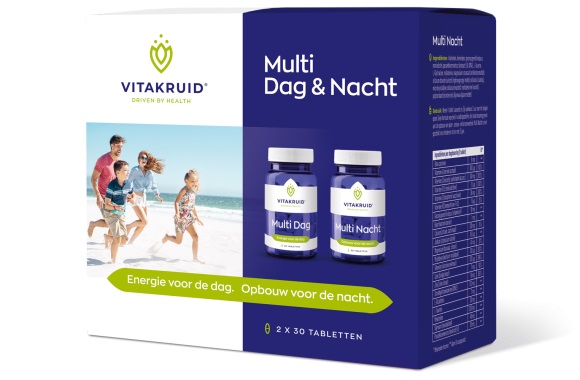 Multi Dag & Nacht&reg; - 2x 30 tabletten - Vitakruid