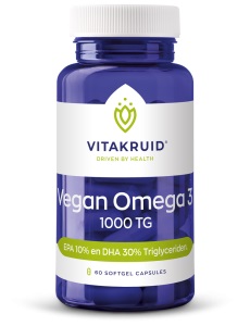 Vegan Omega-3 1000 TG - 60 capsules - Vitakruid