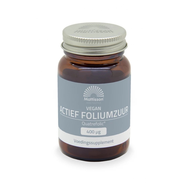 Actief foliumzuur - vitamine B11 - 60 capsules - Mattisson