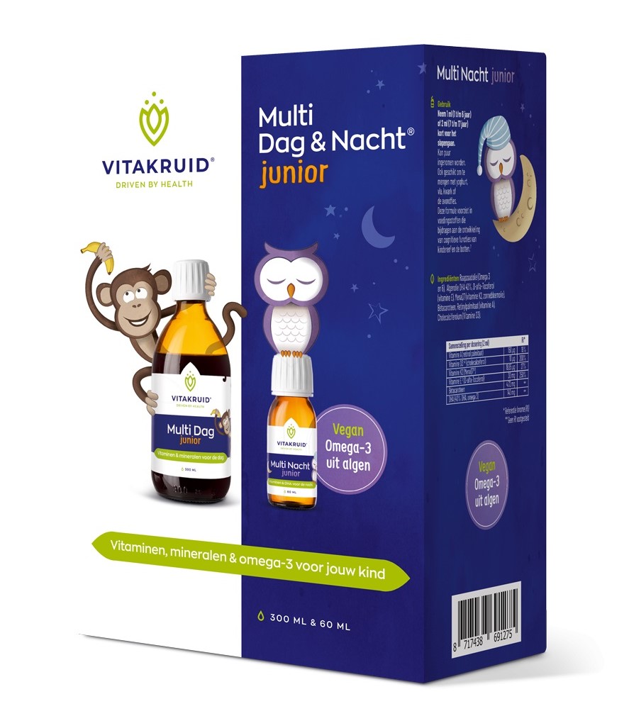 Multi Dag & Nacht&reg; Junior - 300ml & 60ml Combipack - Vitakruid