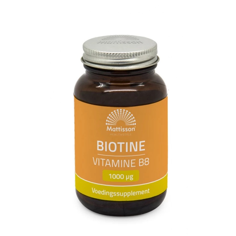 Biotine - Vitamine B8 - 1000mcg - 60 tabletten - Mattisson