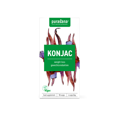 Konjac Extract - 90 capsules - Purasana