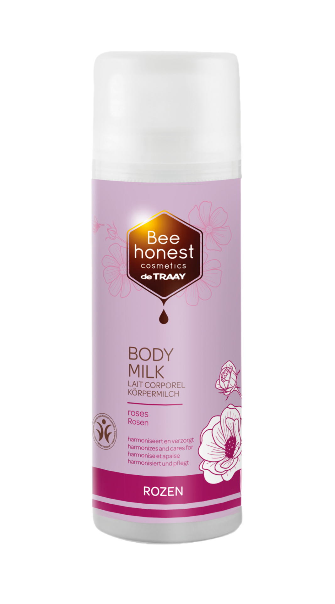 Body milk Rozen 150ml - Bee Honest