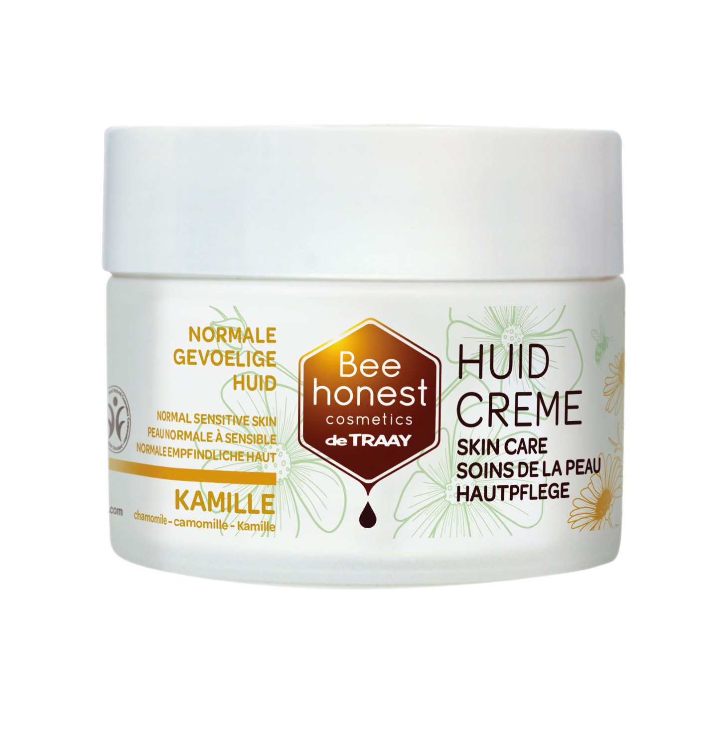 Gezichtscrème Kamille - 100ml - Bee Honest