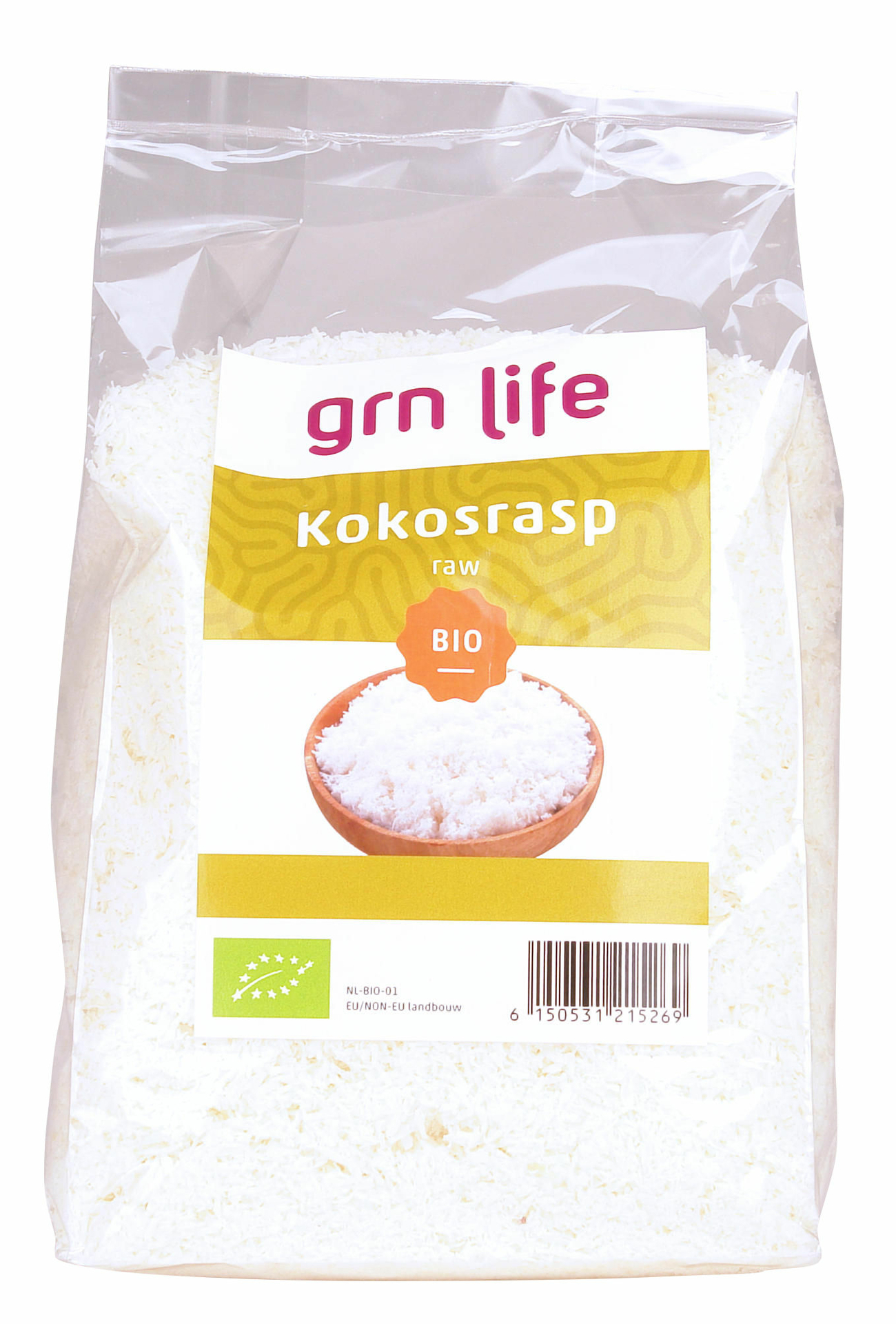 Biologische Kokos Rasp / Schaafsel