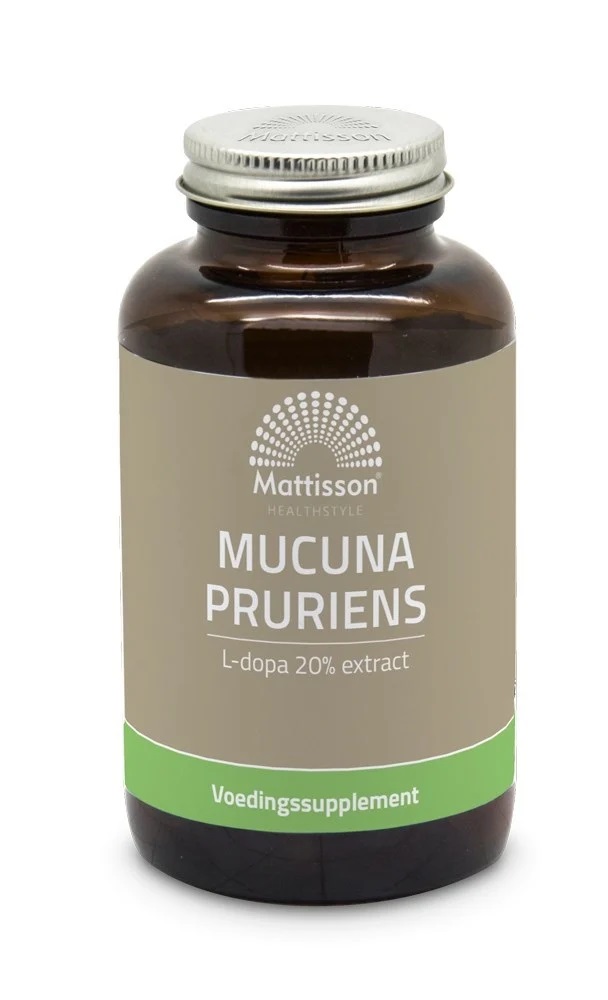 Mucuna tabletten - 20% L-dopa extract - 120 tabletten - Mattisson