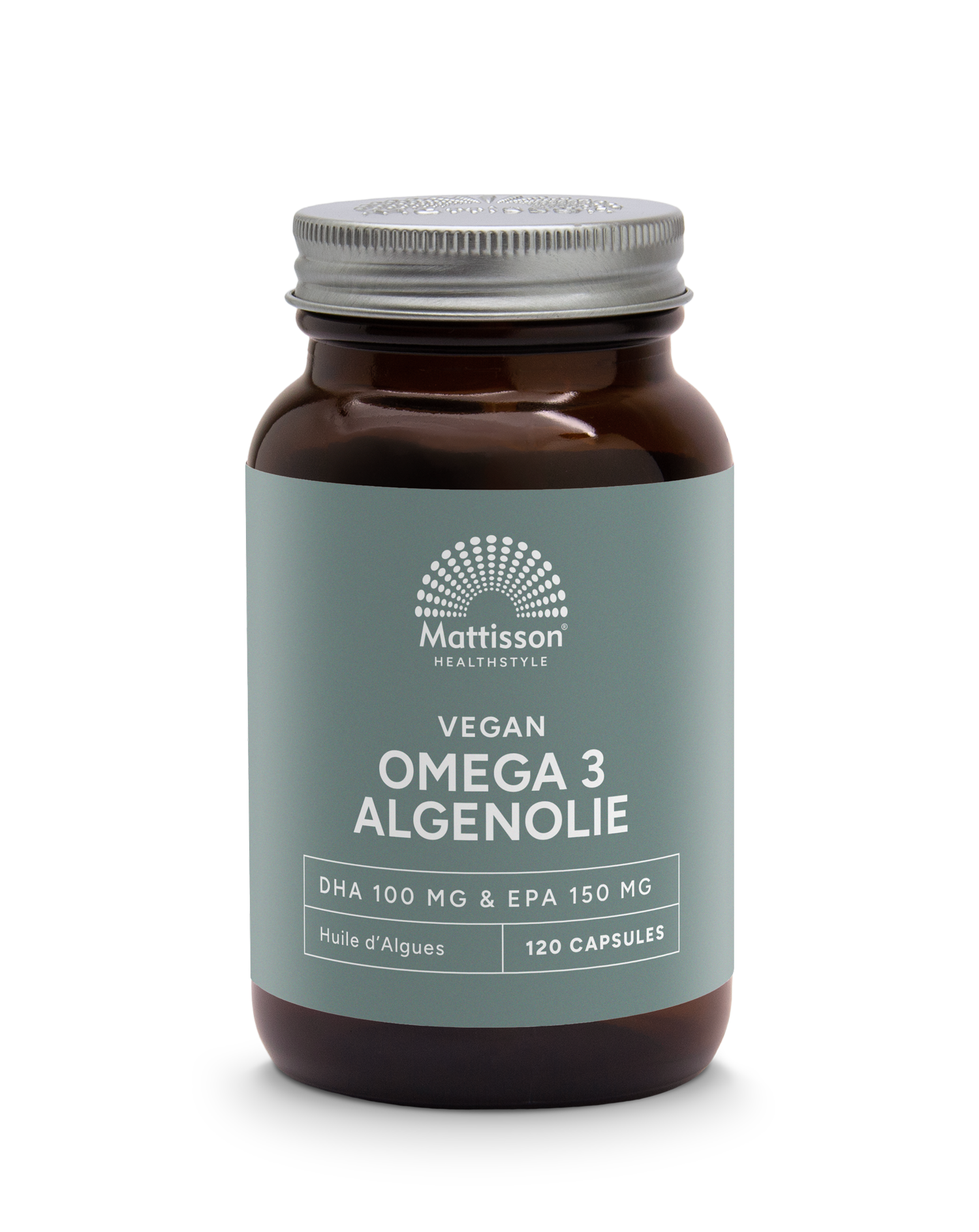 Vegan Omega-3 Algenolie - DHA 100mg & EPA 150mg - 60 capsules - Mattisson