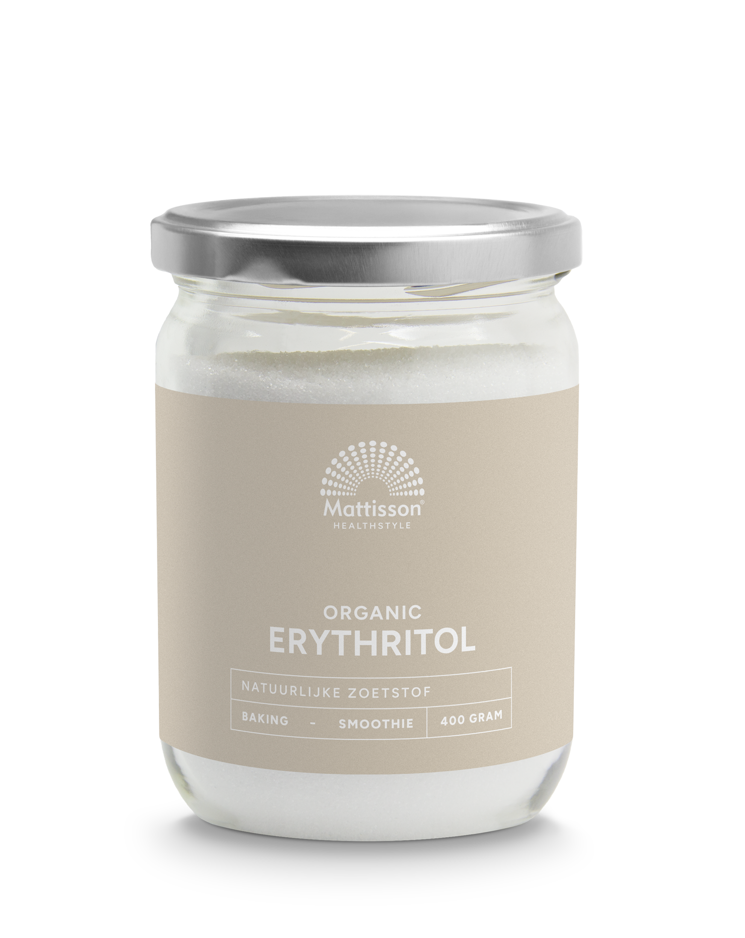 Berkensuiker Erythritol - 400g - Mattisson