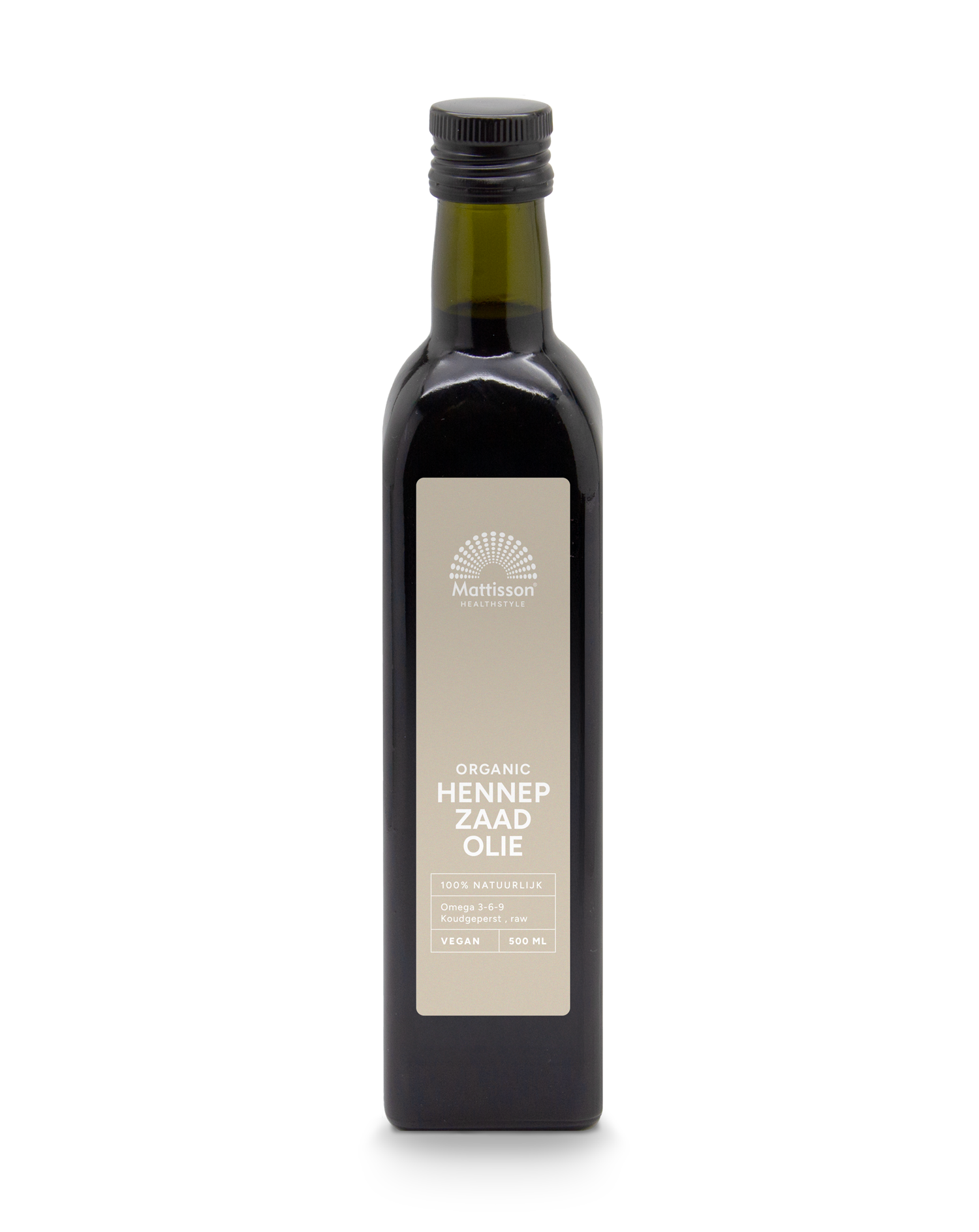 Absolute Hennepzaadolie Bio - 500ml - Mattisson