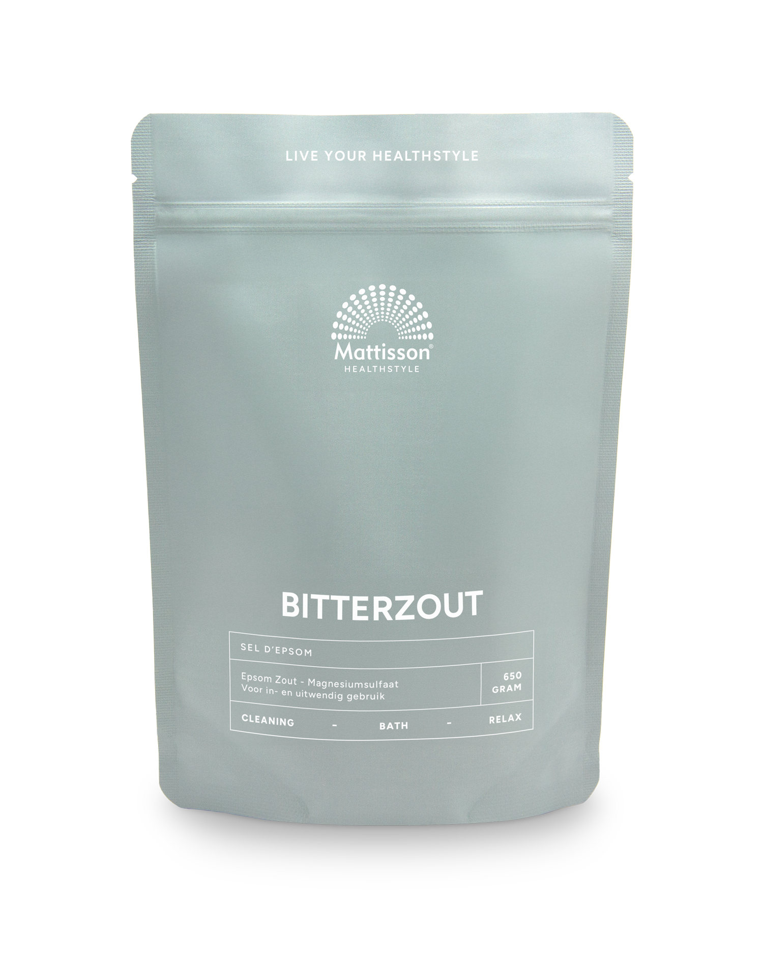 Bitterzout - Epsom Zout (Magnesiumsulfaat) - 650 g - Mattisson