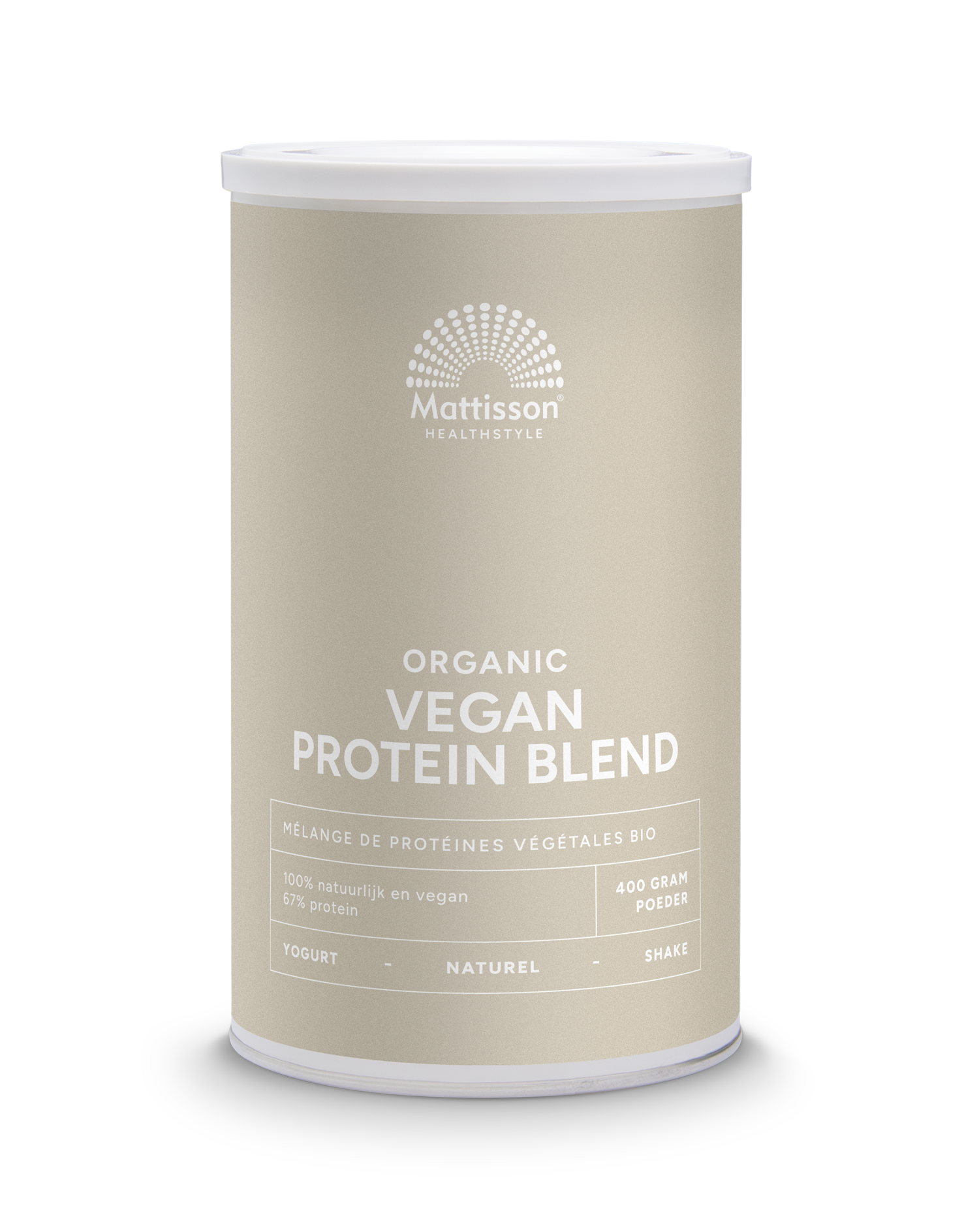 Vegan Protein Blend Organic 67% - 400g  - Mattisson