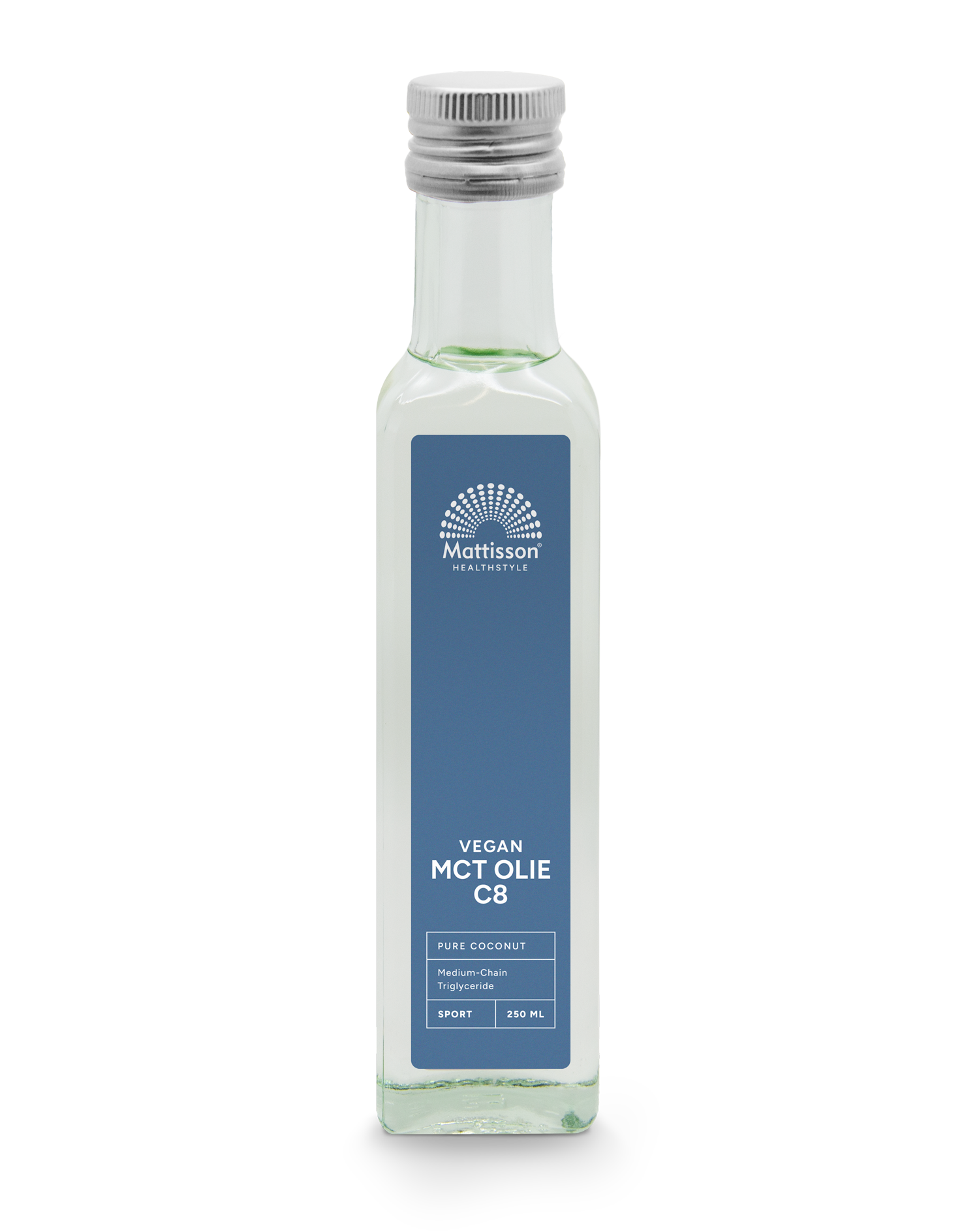Absolute MCT Olie C8  99% Caprylic Acid - 250ml - Mattisson