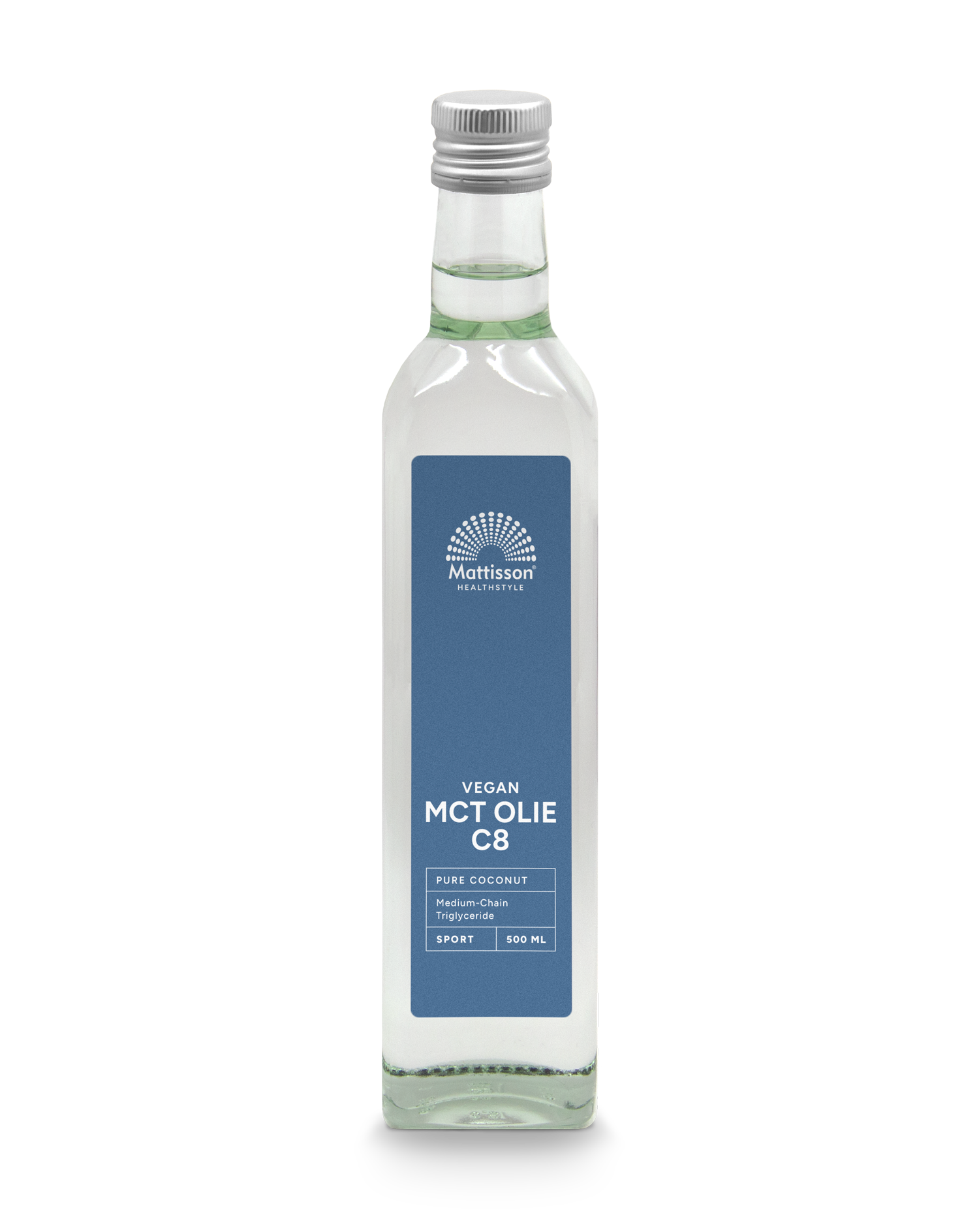Absolute MCT Olie C8  99% Caprylic Acid - 500ml - Mattisson