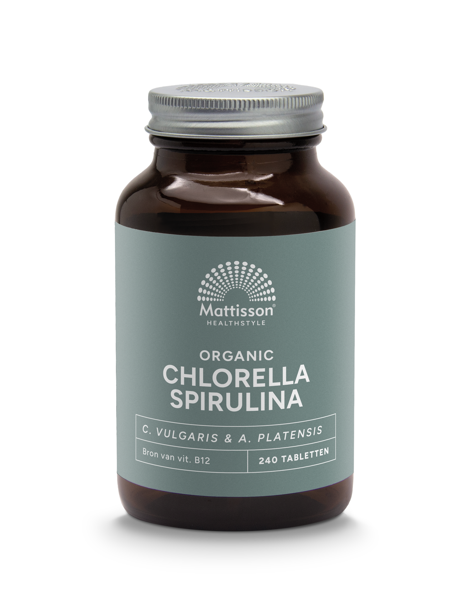 Biologische Chlorella Spirulina 500mg - 240tabl - Mattisson